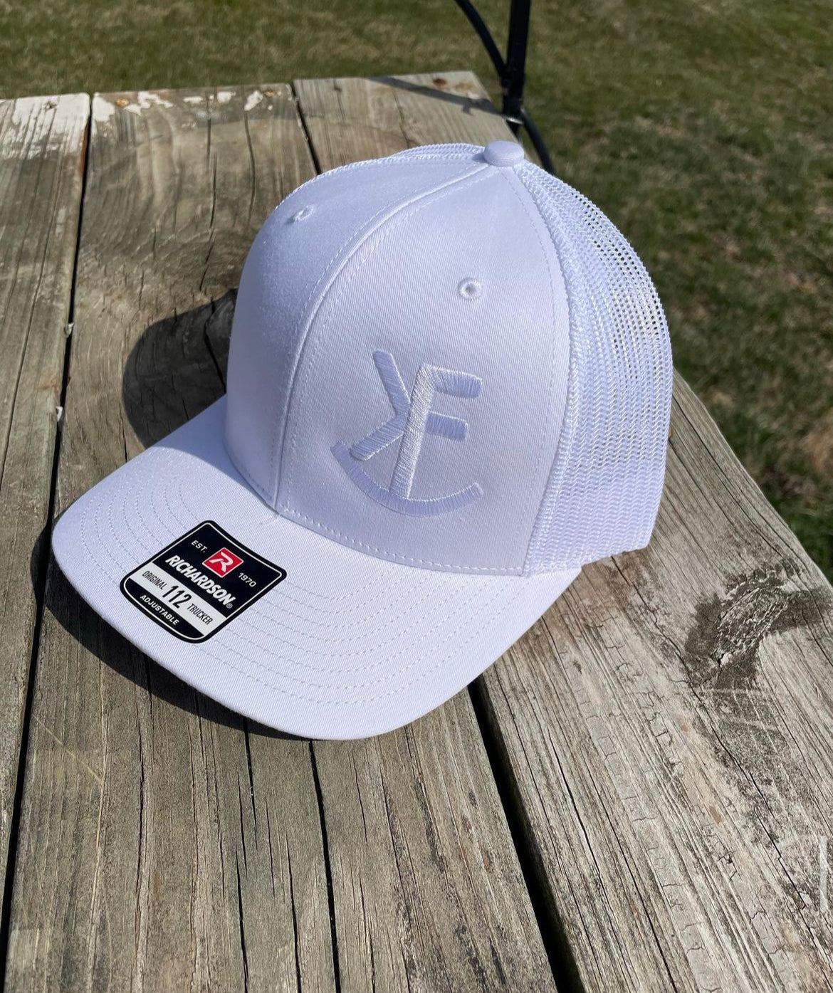 All white cap online