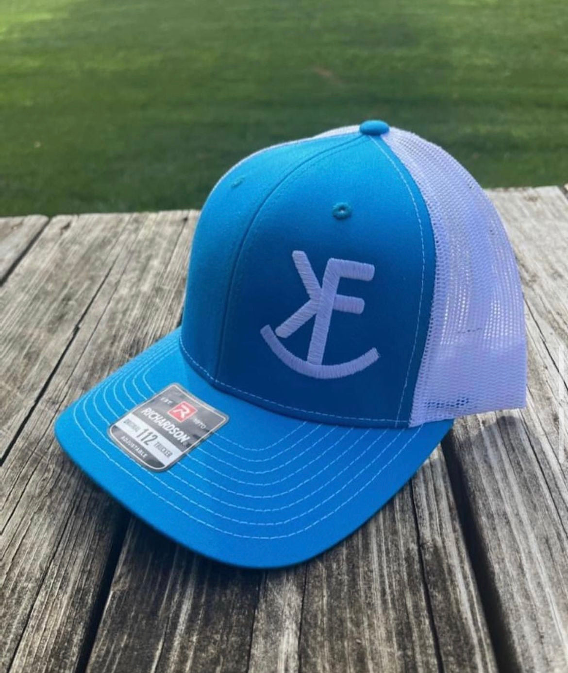 Light Blue/White Brand Cap